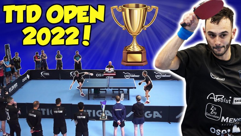 image 0 1st Ever Tabletennisdaily Open : 2022 : Win Get £1000
