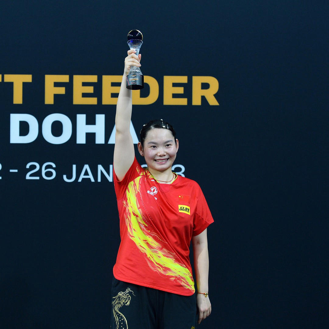 Congratulations to the champions form #WTTFeederSeries Doha