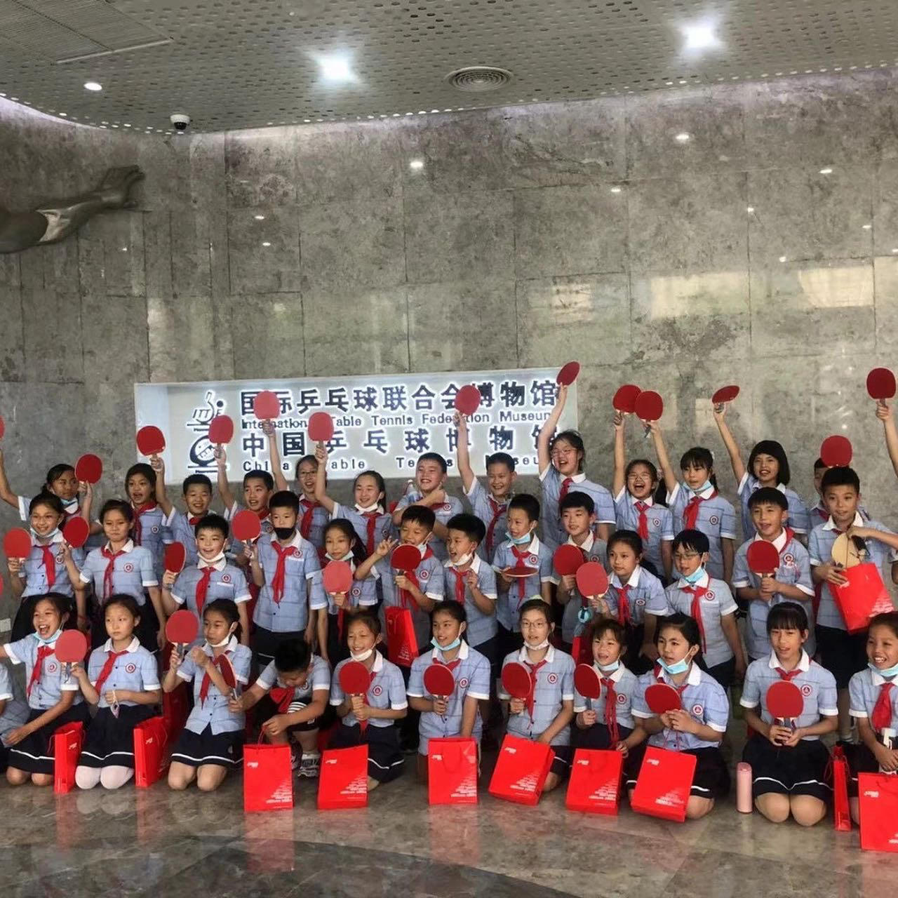 DHS Sports - DHS organizes Shanghai students’ summer camp #tabletennis_ittf table tennis museum#educ