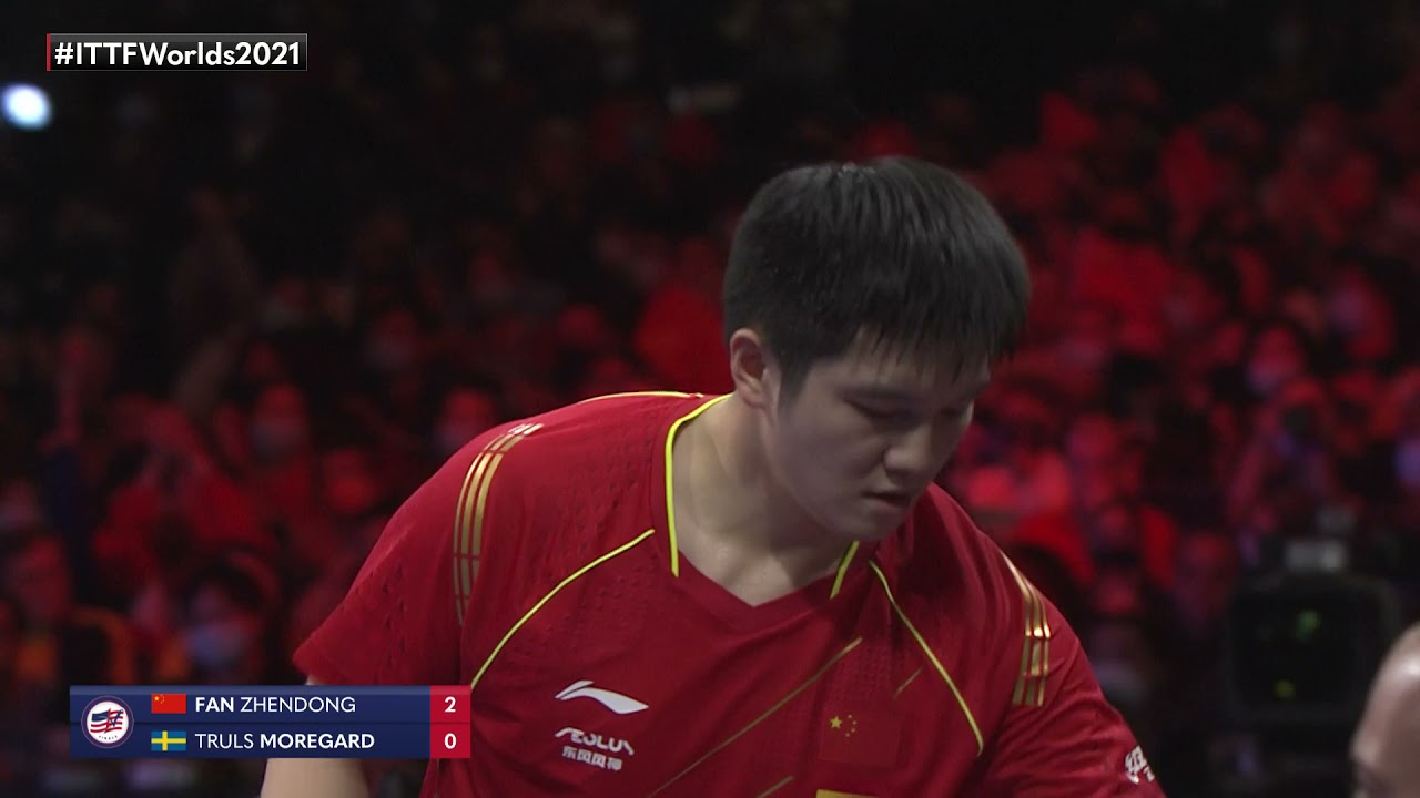 image 0 Fan Zhendong Vs Truls Moregard : 2021 World Table Tennis Championships Finals : Ms : F