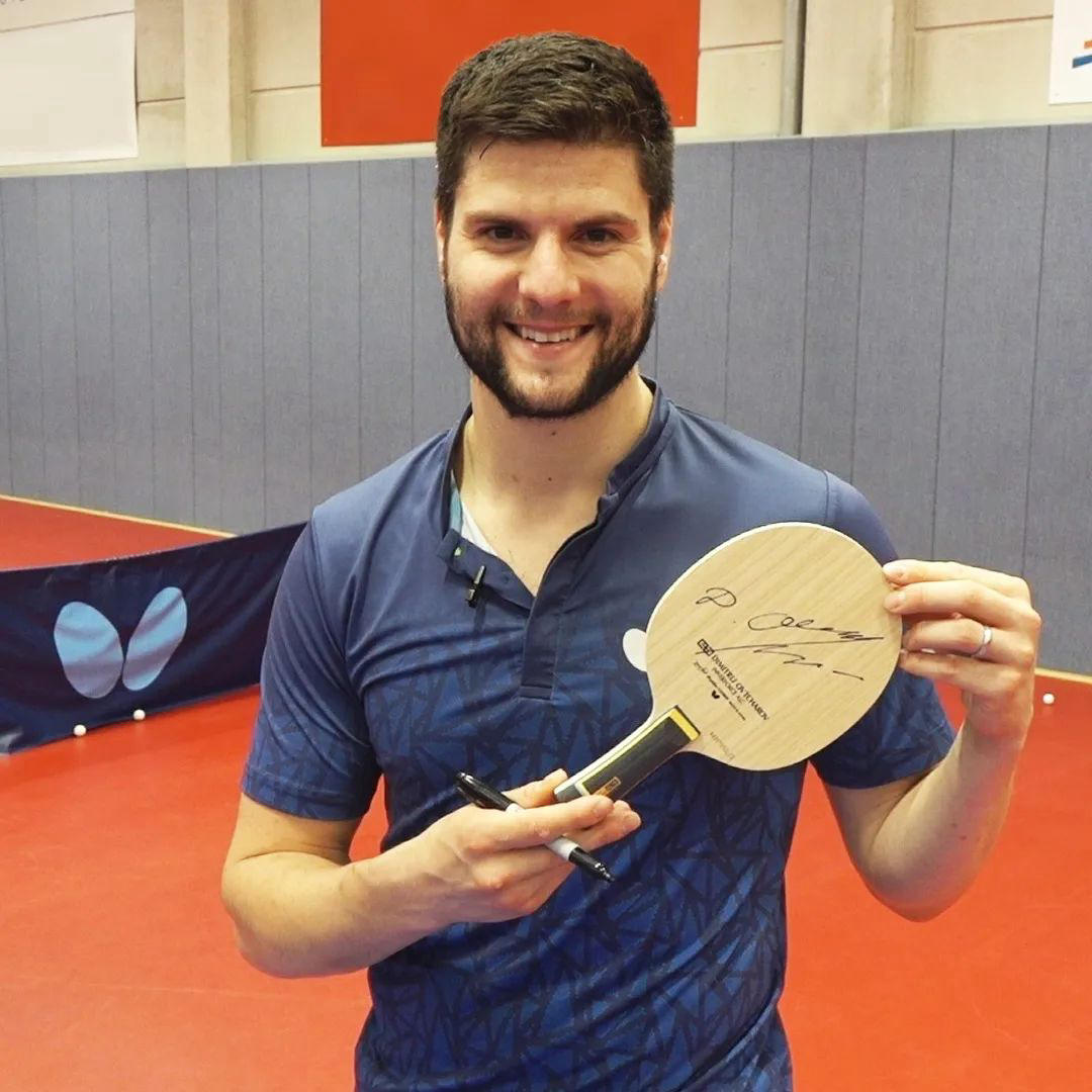 For your chance to WIN a Dimitrij Ovtcharov Innerforce ALC blade