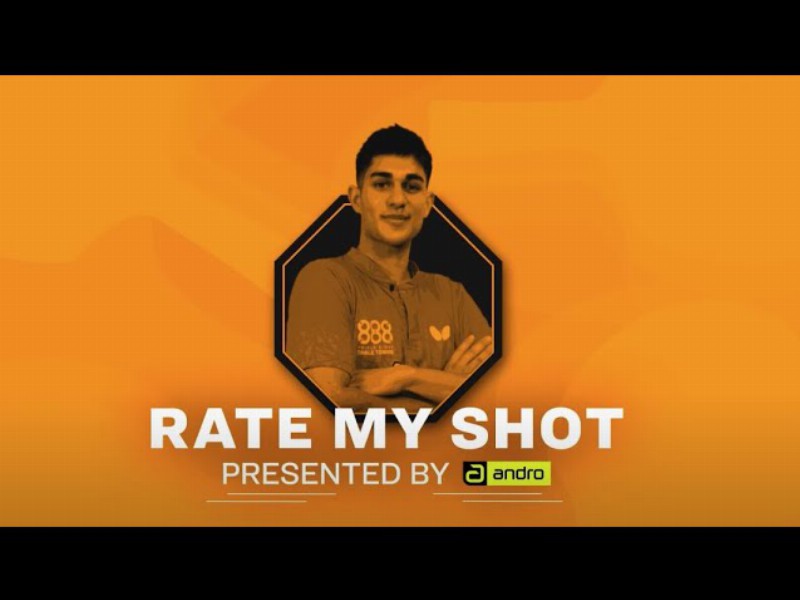 Kanak Jha Rates Craziest Table Tennis Shots Sent By Fans! : #androratemyshot