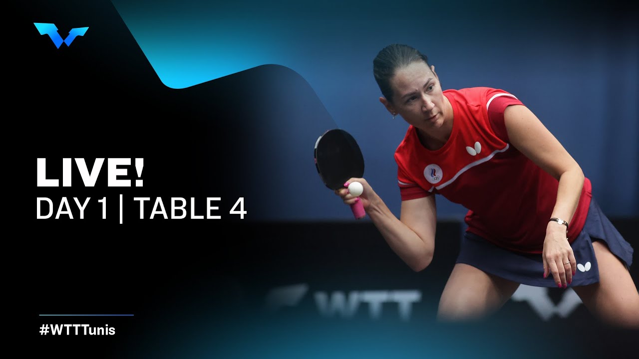 image 0 Live! - Table 4 Session 2 : Wtt Contender Tunis 2021