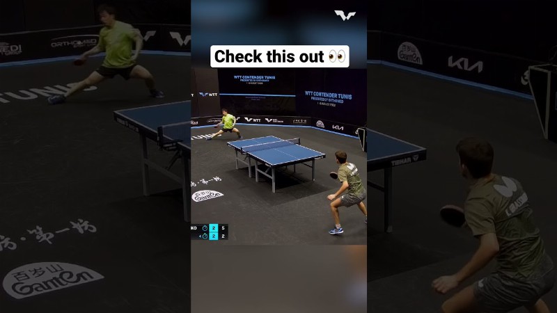 image 0 Think You Can Table Tennis? Watch This 🤯💥#mondaymotivation #wtt #wtttunis #tabletennis