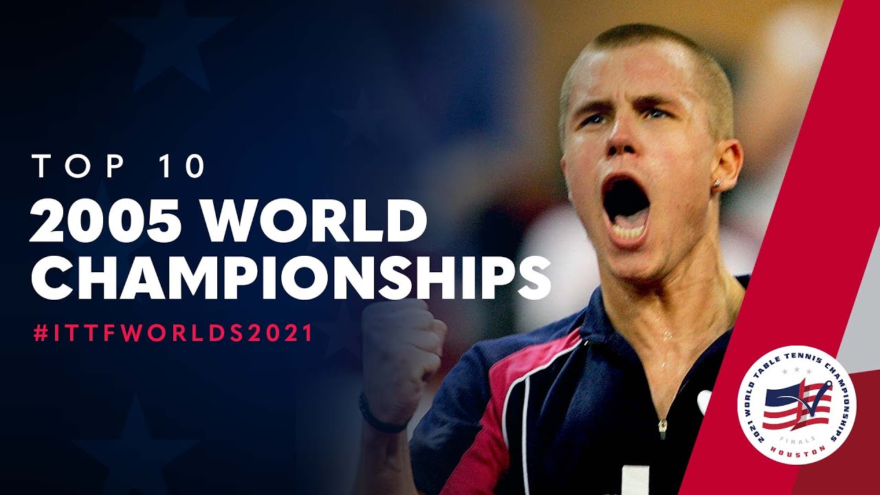 Top 10 Shots From The 2005 World Table Tennis Championships