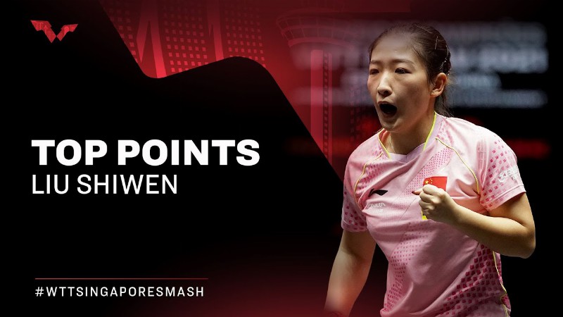 image 0 Top 5 Points From Liu Shiwen!