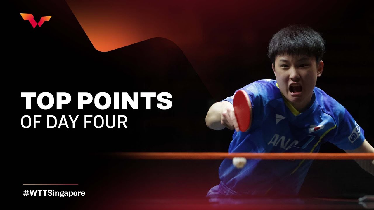 Top Points Of Day 4 : Wtt Cup Finals Singapore 2021