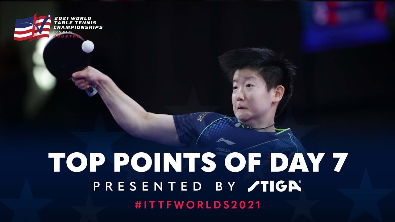 image 0 Top Points Of Day 7 Presented By Stiga : 2021 World Champs Finals