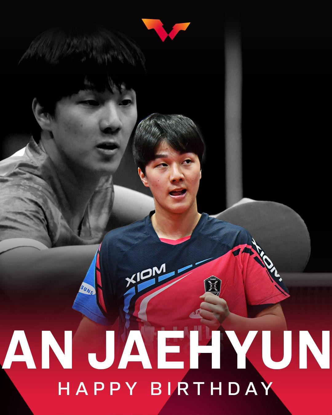 World Table Tennis - Happy birthday, An Jaehyun