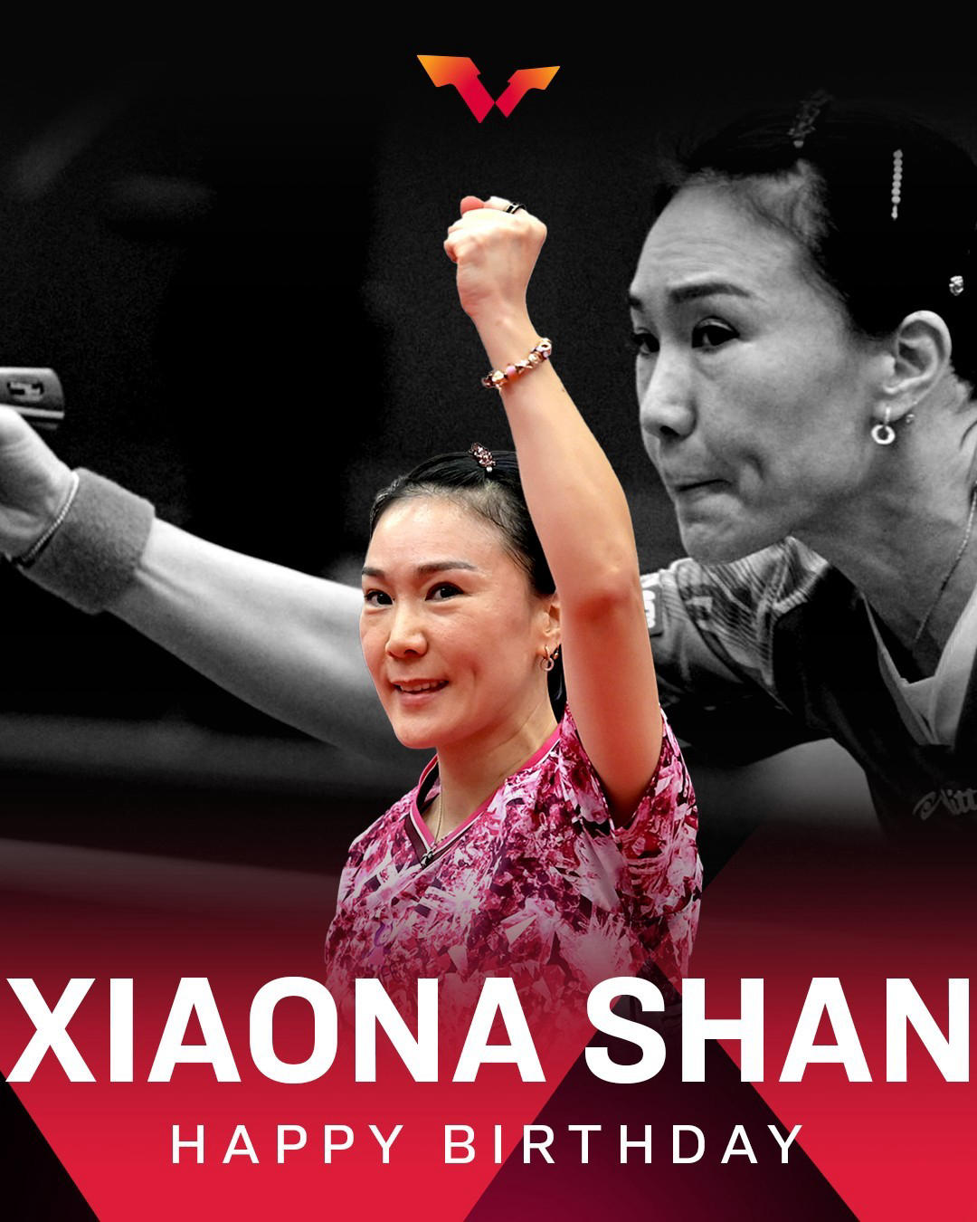 image  1 World Table Tennis - Happy birthday to #xiaonashan
