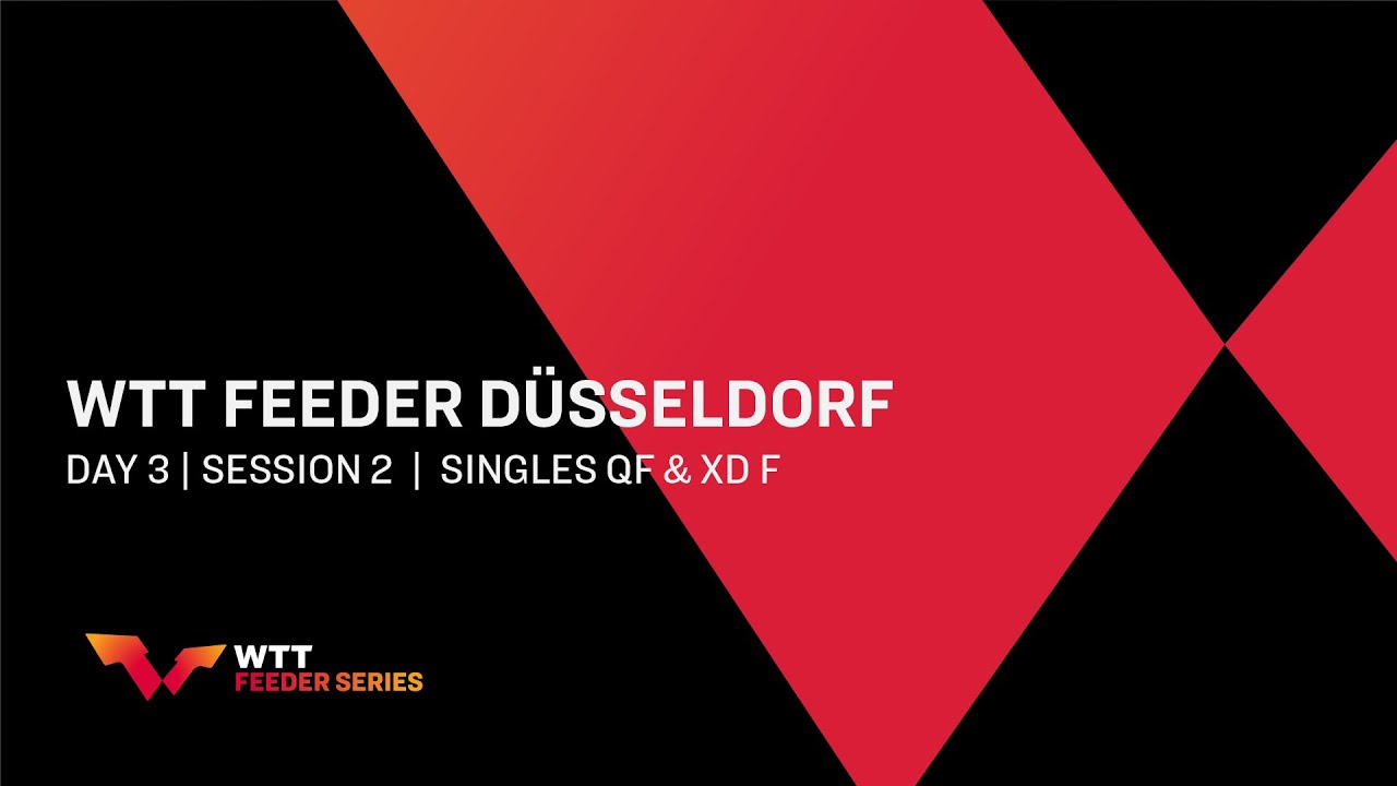 image 0 Wtt Feeder Düsseldorf : Day 3 Session 2 : Singles Qf & Xd F