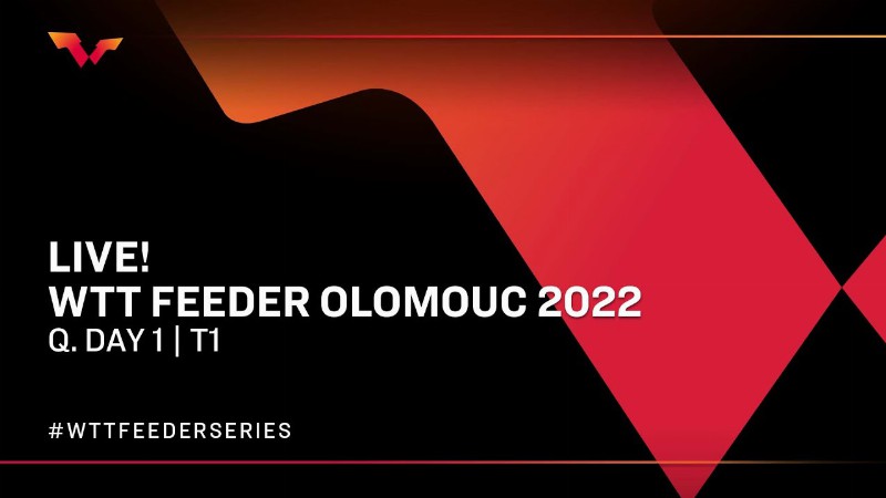 Wtt Feeder Olomouc 2022 : Q. Day 1 : Table 1