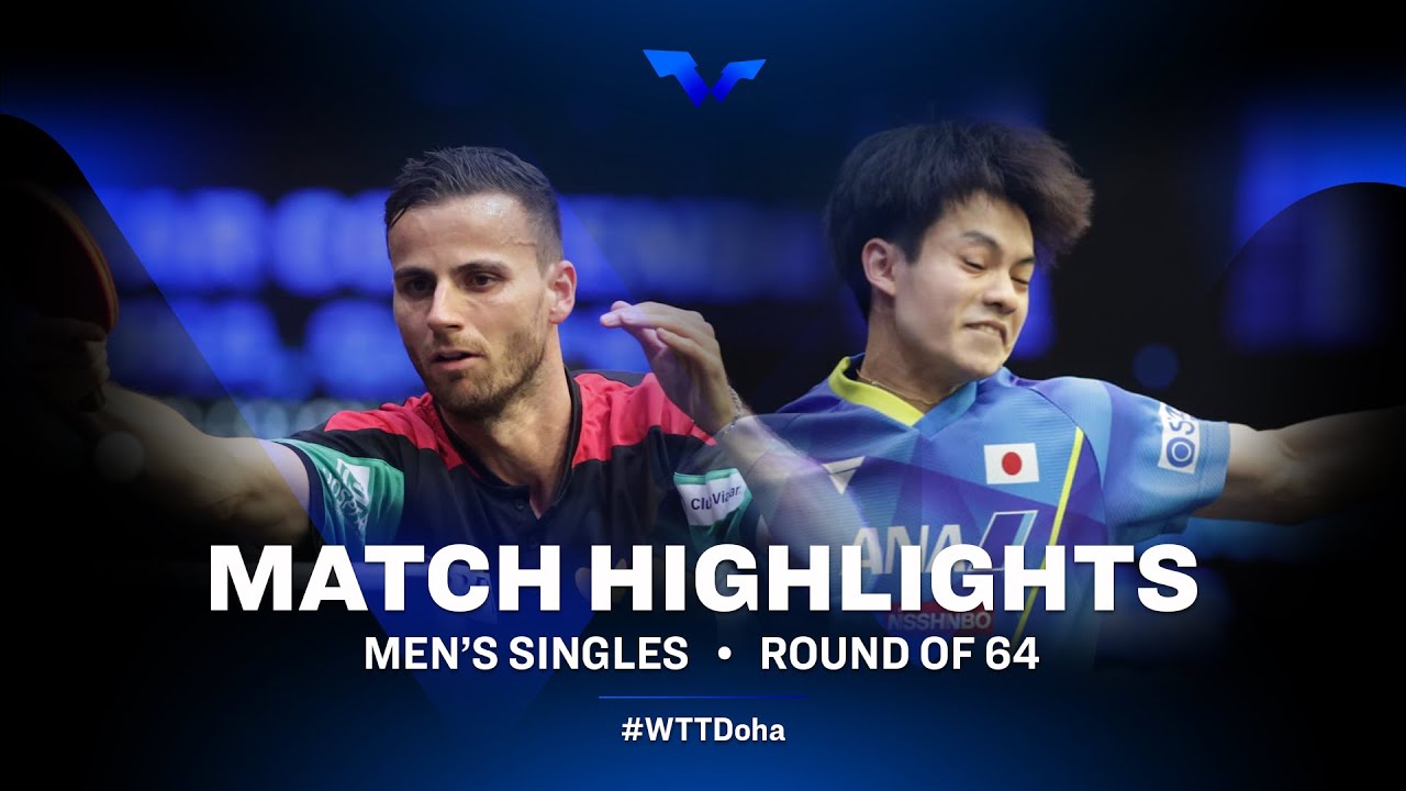 image 0 Yukiya Uda Vs Tiago Apolonia : Wtt Star Contender Doha 2021 : Men's Singles : Round Of 64
